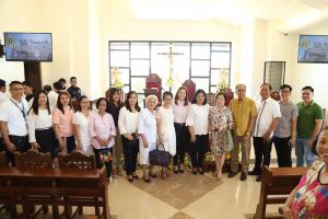 Blessing ang Ribbon Cutting of the Chapel of the Risen Christ