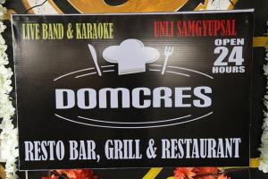 Blessing and Ribbon Cutting of Domcres Resto Bar and Grill